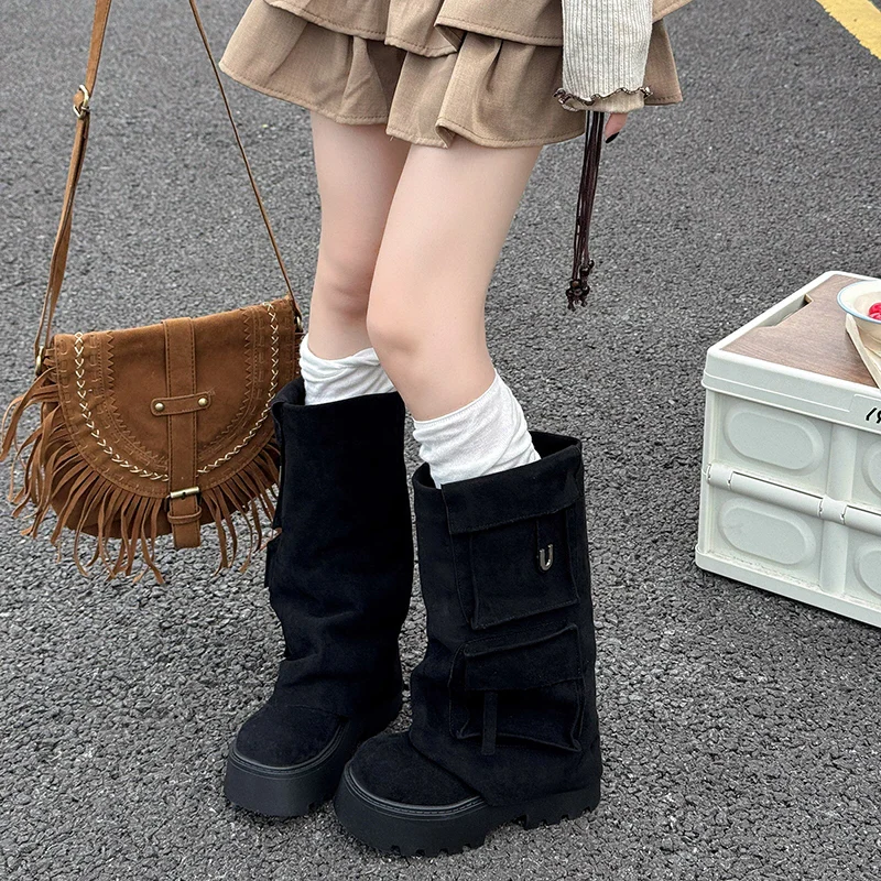 ChestnutRise Chunky Boots - Image 5