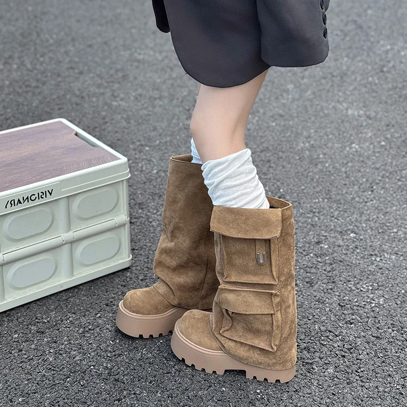 ChestnutRise Chunky Boots - Image 6