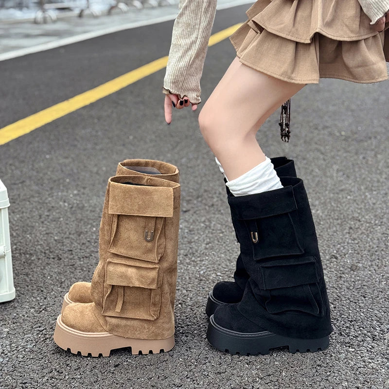 ChestnutRise Chunky Boots - Image 9