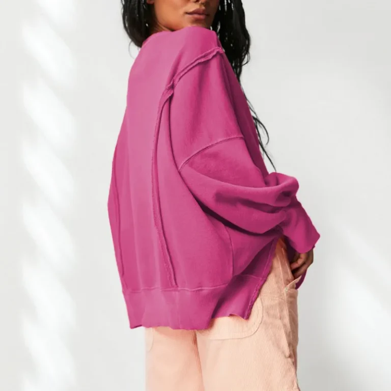 Chic Comfort Oversized Blouse - Image 11