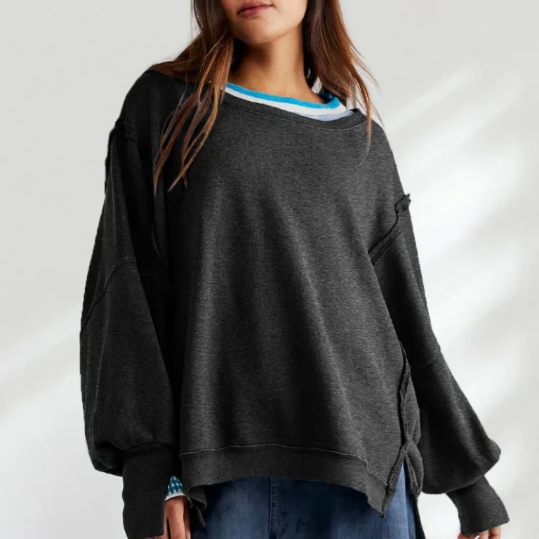 Chic Comfort Oversized Blouse - Image 6