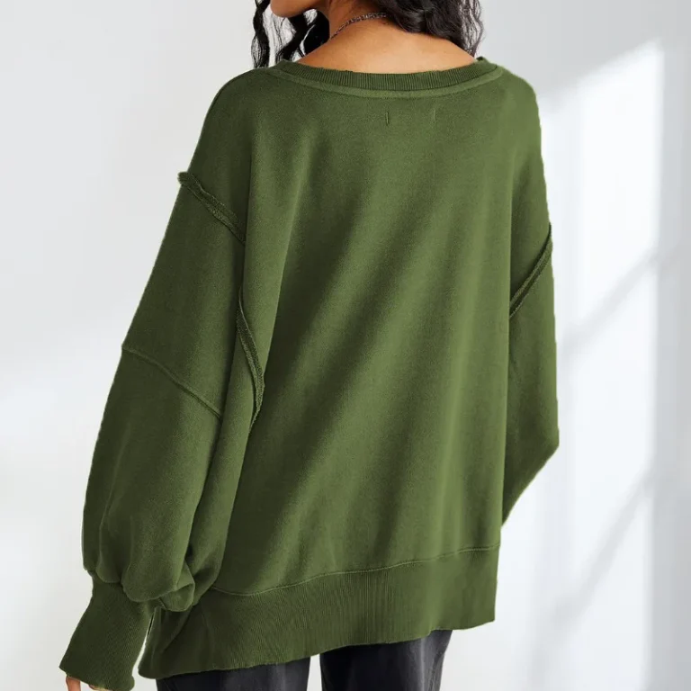 Chic Comfort Oversized Blouse - Image 9