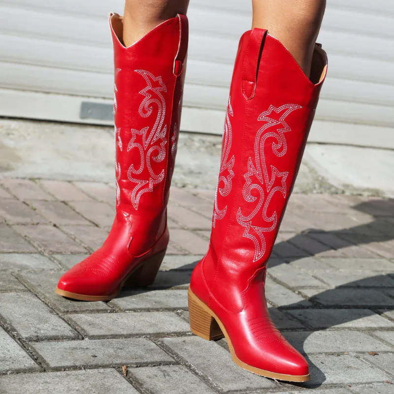 Chic Threads Knee High Boots - Image 11