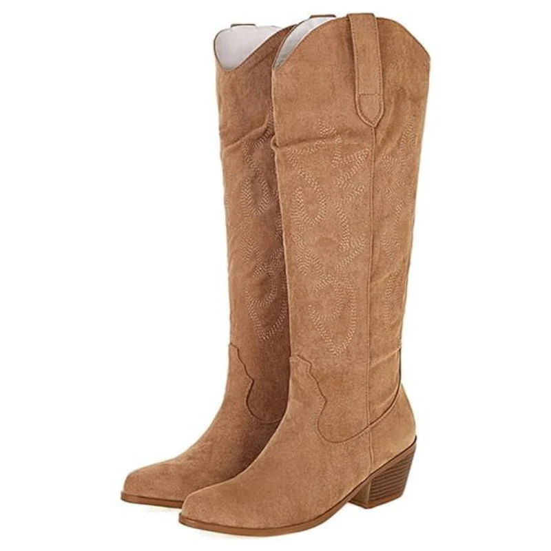 Chic Threads Knee High Boots - Image 4
