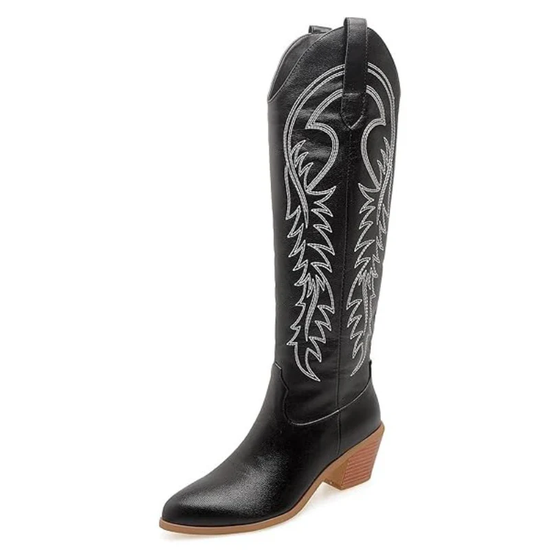 Chic Threads Knee High Boots - Image 6