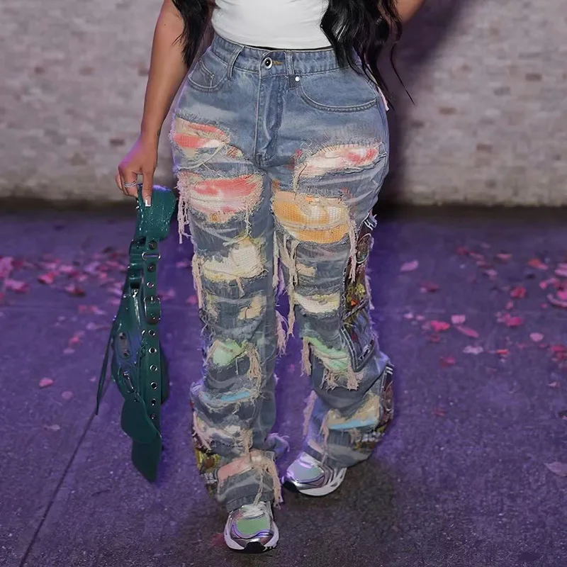 CityBreeze Streetwear Jeans - Image 2