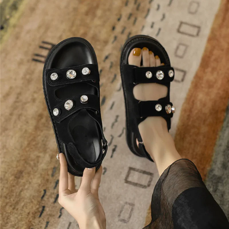 Claria Roman Sandals - Image 3