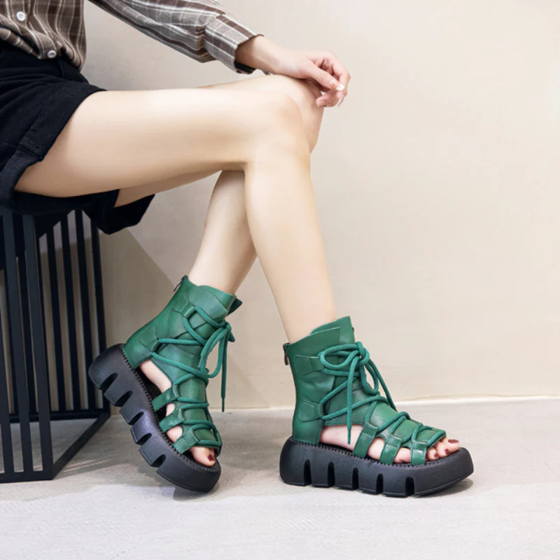 Classy Couture Platform Sandals - Image 3