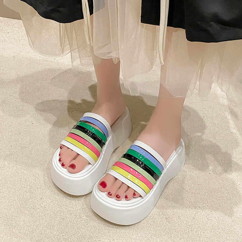 ColorArc Strappy Slippers - Image 7