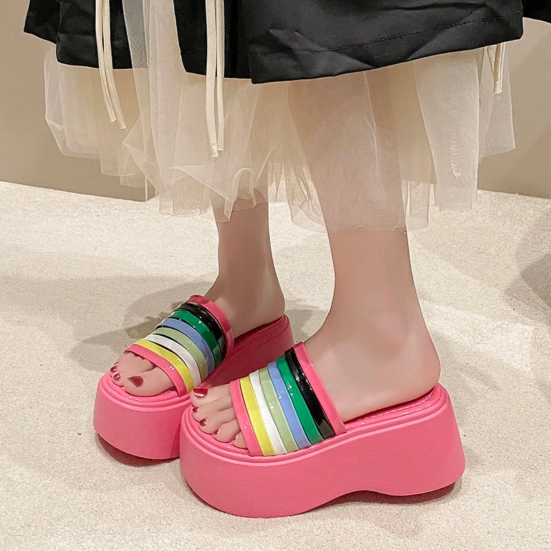 ColorArc Strappy Slippers - Image 8