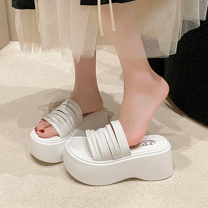 ColorArc Strappy Slippers - Image 9