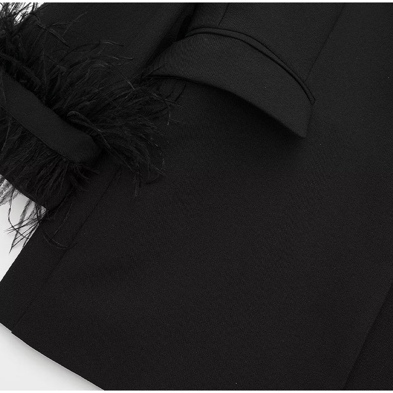 Cora Feather Blazer - Image 5