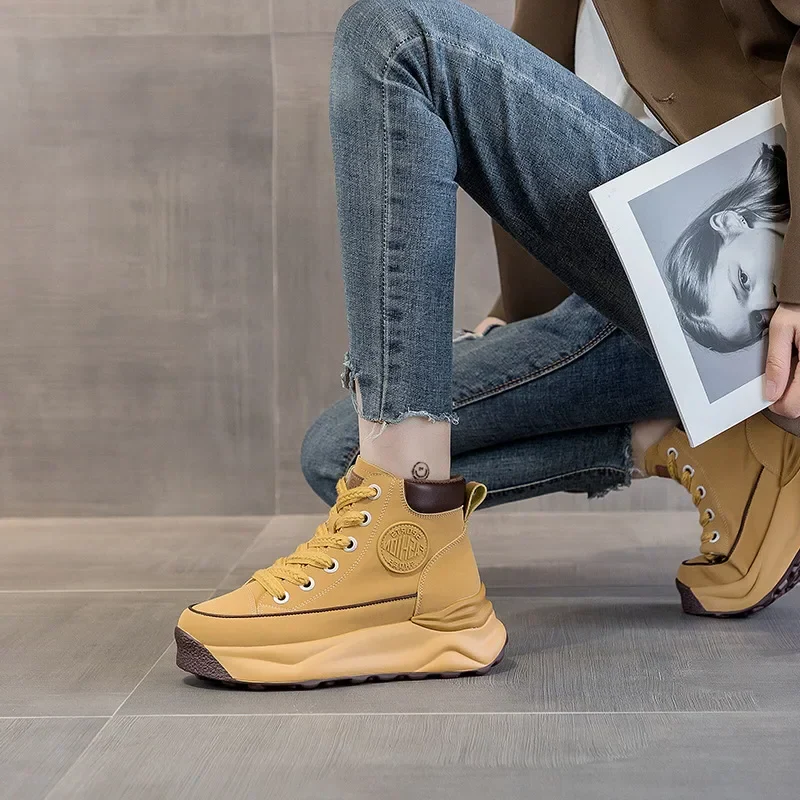 Crest Platform Booties - Image 4