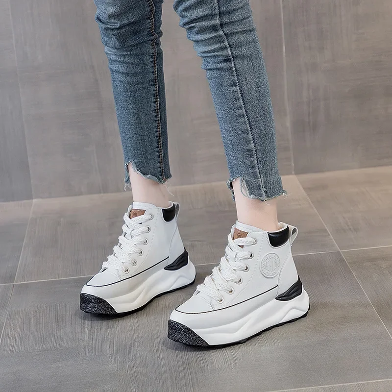 Crest Platform Booties - Image 5