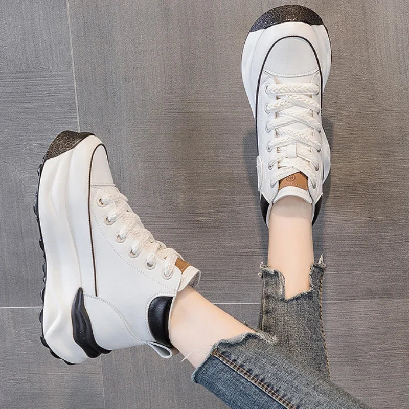 Crest Platform Booties - Image 6