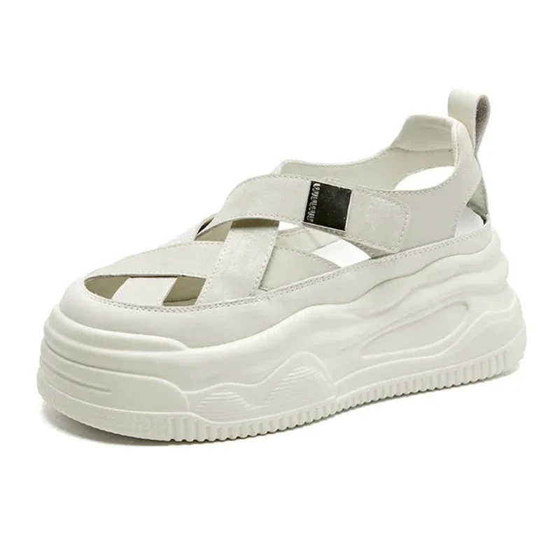 Crisscross Thick Sandals - Image 2