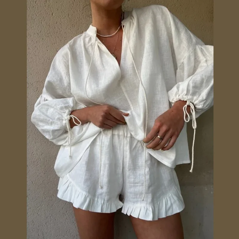 Crisscrossed Comfort Suit - Image 4