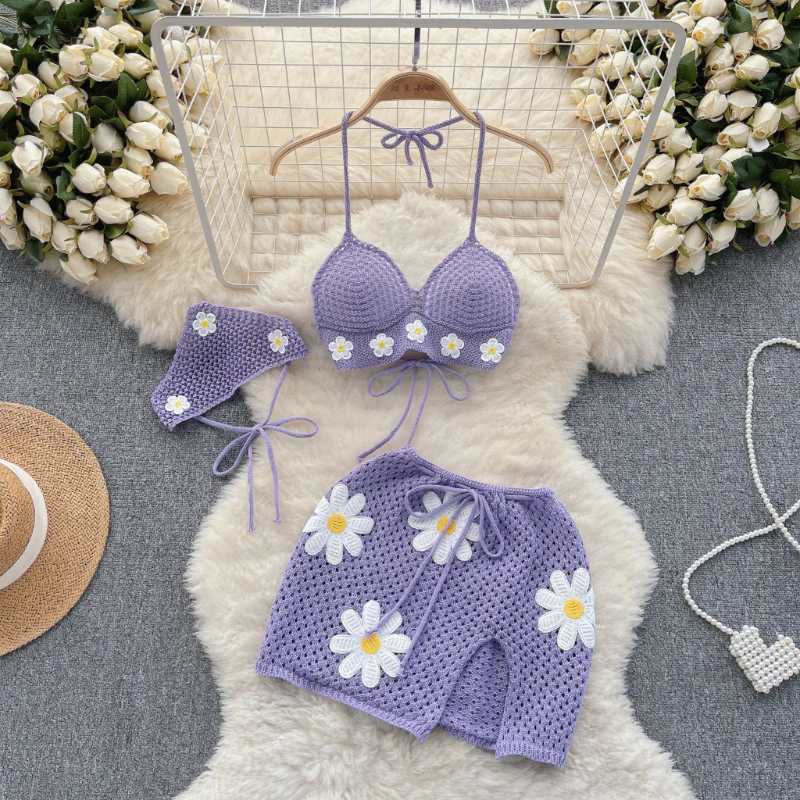 Daisy Knitted Summer Set - Image 3
