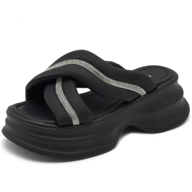 DazzleDuo Mid Heel Summer Sandals - Image 2