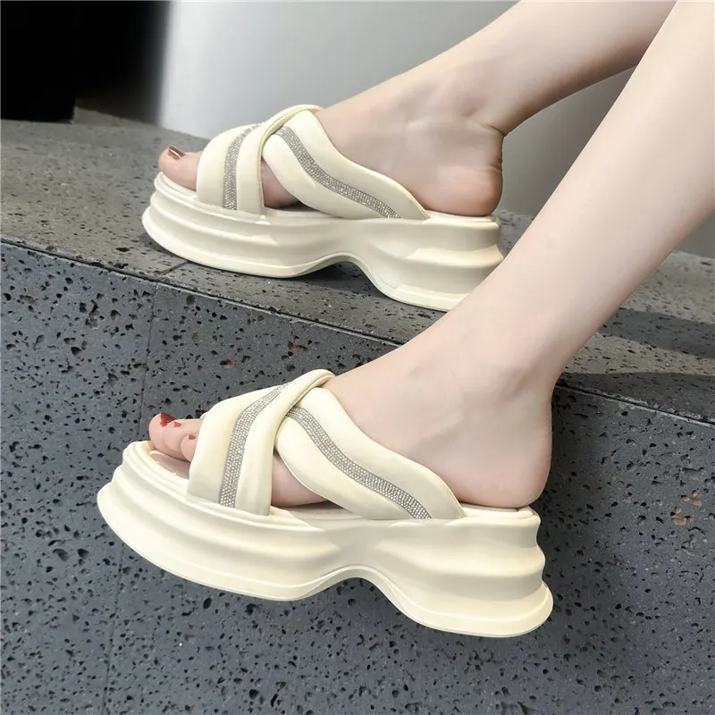 DazzleDuo Mid Heel Summer Sandals - Image 4