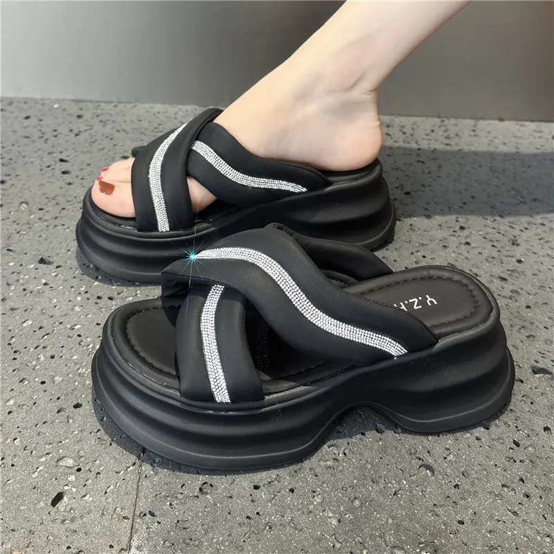 DazzleDuo Mid Heel Summer Sandals - Image 5