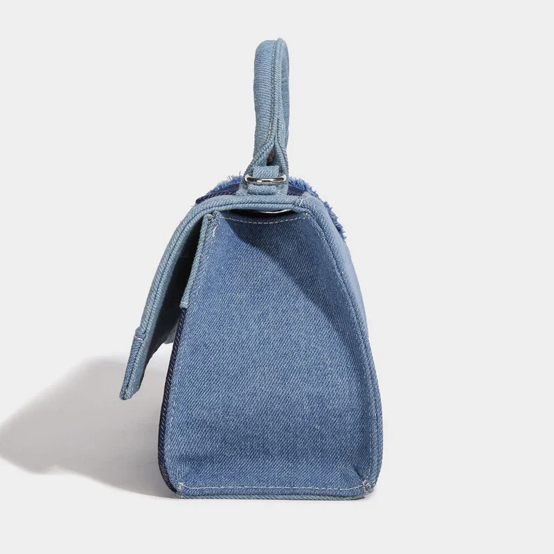Denim Icon Shoulder Bag - Image 5