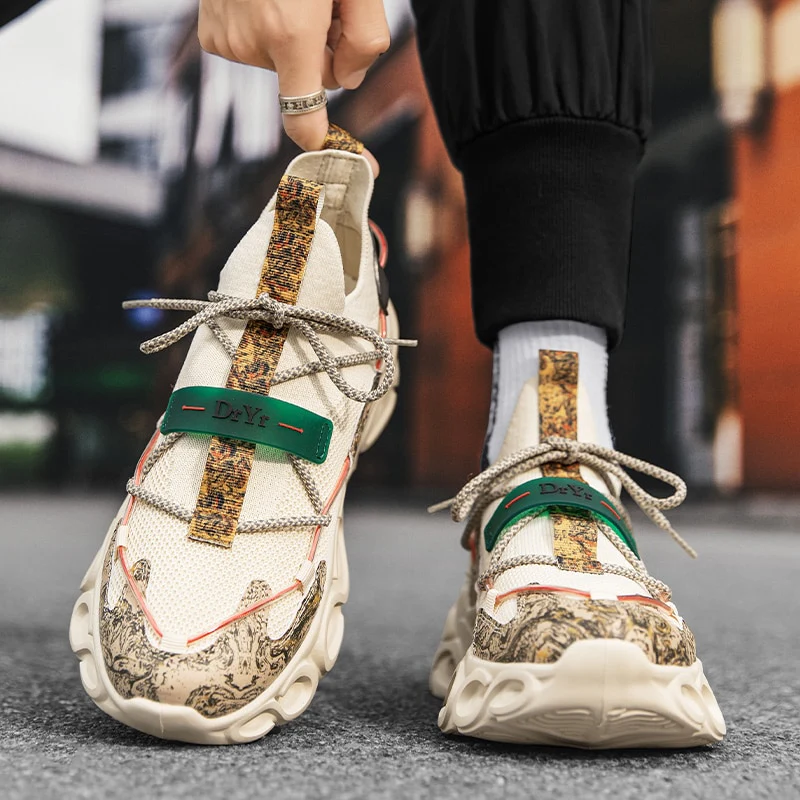 Desert Dawn Platform Sneakers - Image 7