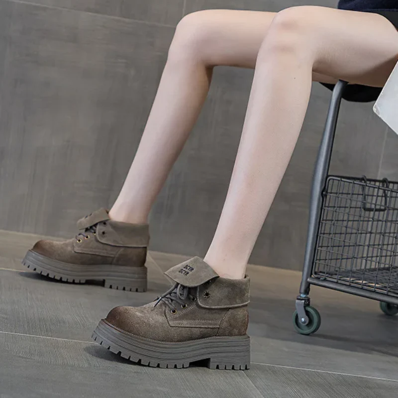DesertQueen Suede Boots - Image 3