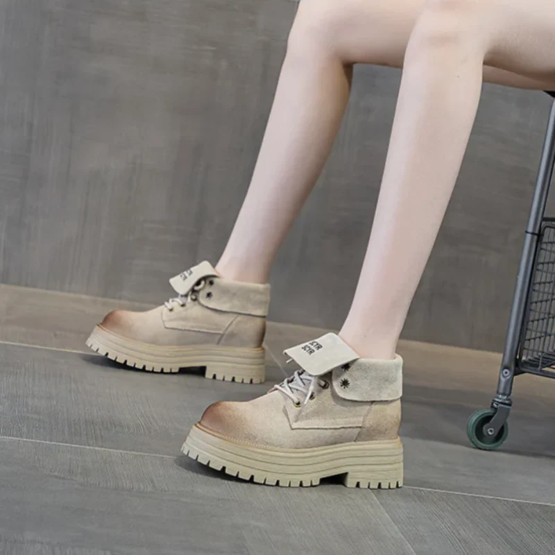 DesertQueen Suede Boots - Image 4
