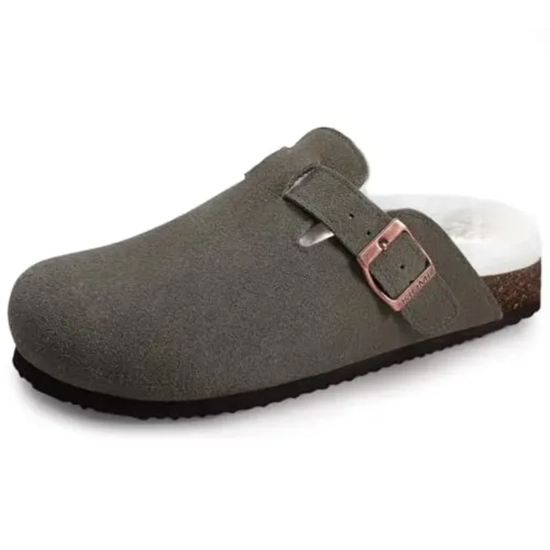 EarthTone Suede Slippers - Image 13