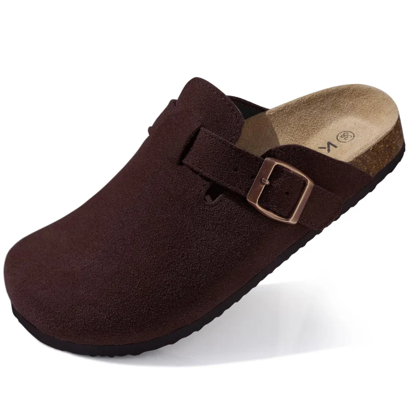 EarthTone Suede Slippers - Image 4