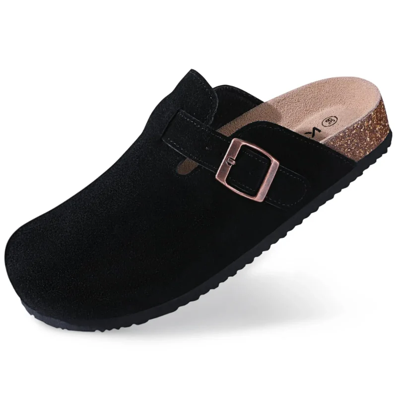 EarthTone Suede Slippers - Image 7