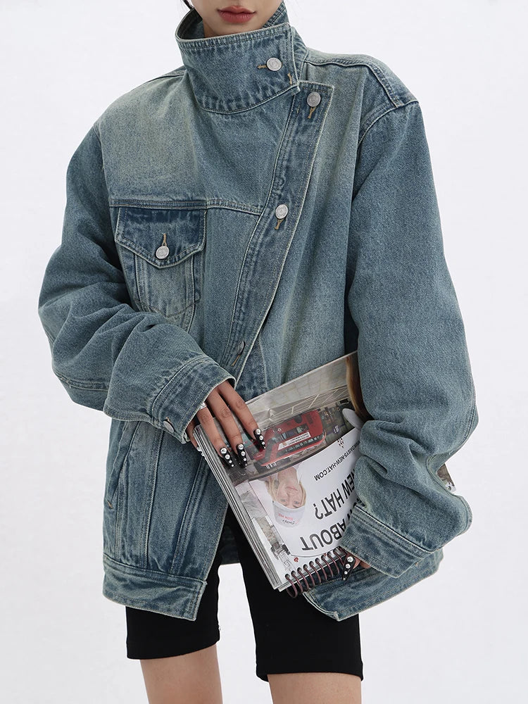 Eclectic Edge Denim Jacket - Image 2