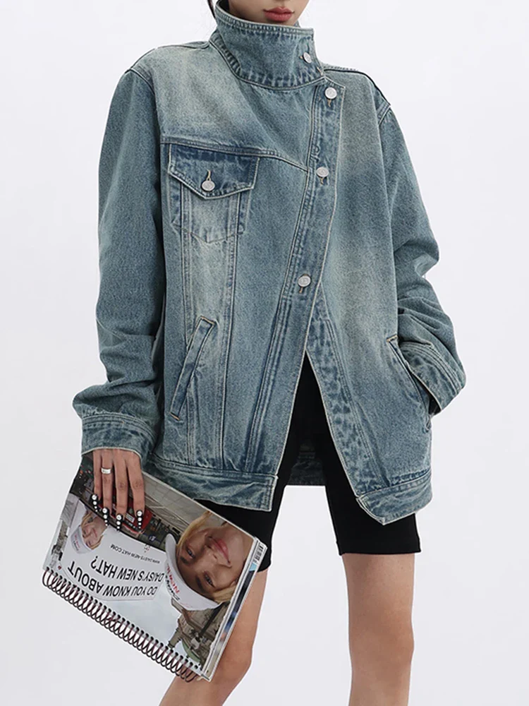 Eclectic Edge Denim Jacket - Image 3