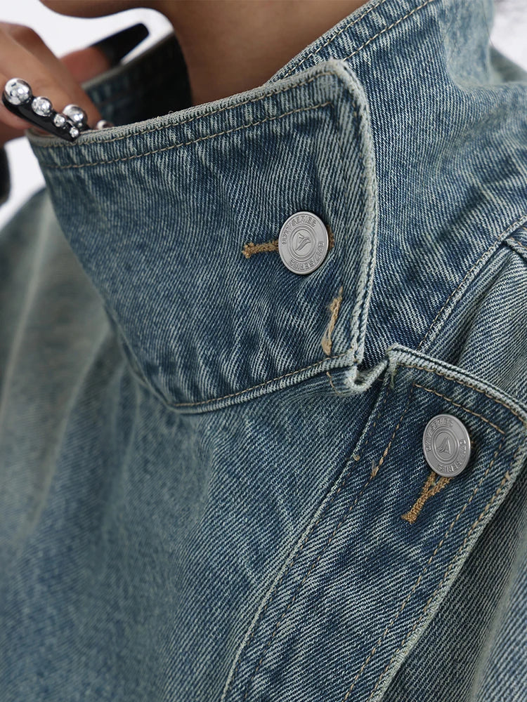 Eclectic Edge Denim Jacket - Image 5