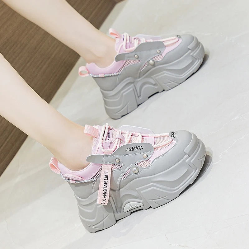 Elegance Enclave Platform Sneakers - Image 5