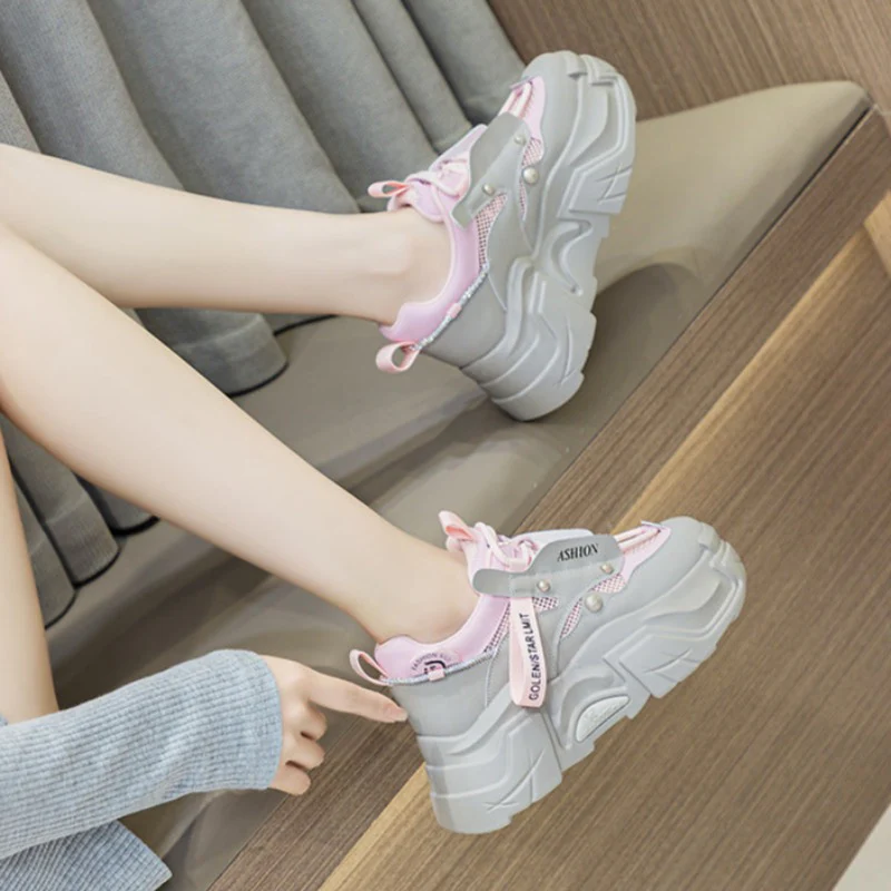 Elegance Enclave Platform Sneakers - Image 7
