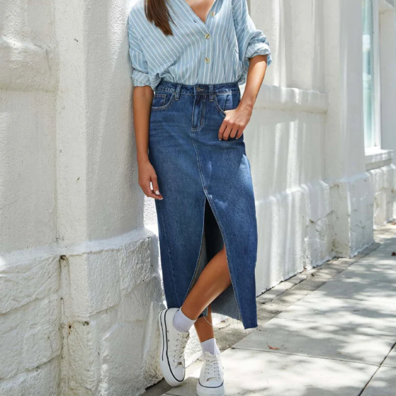 Elegant Ease Midi Skirt - Image 3