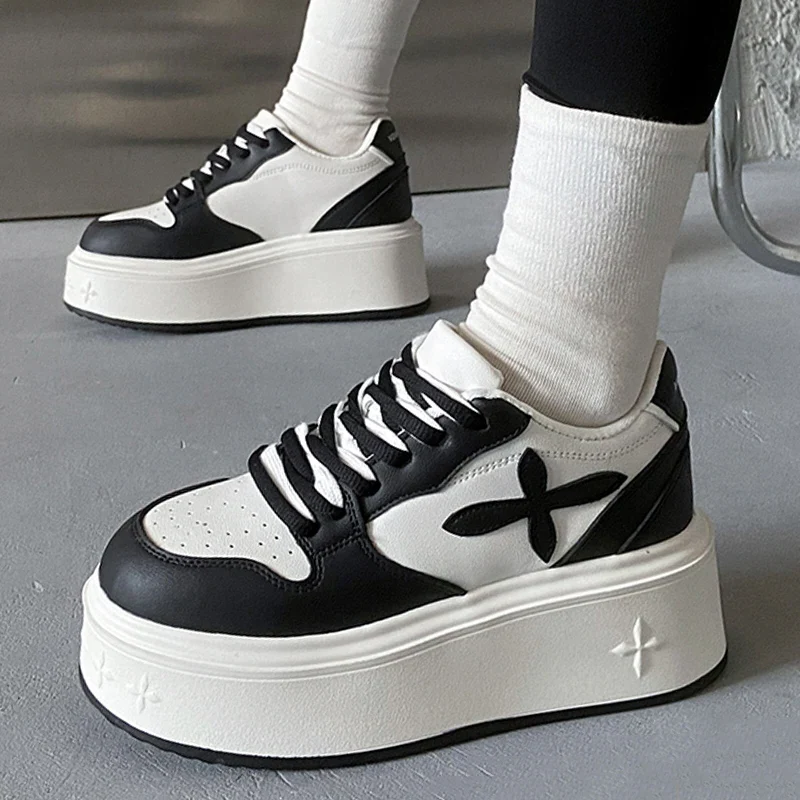 Elevate Elegance Platform Sneakers - Image 3