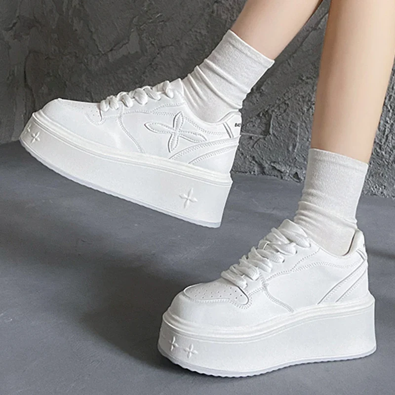 Elevate Elegance Platform Sneakers - Image 4