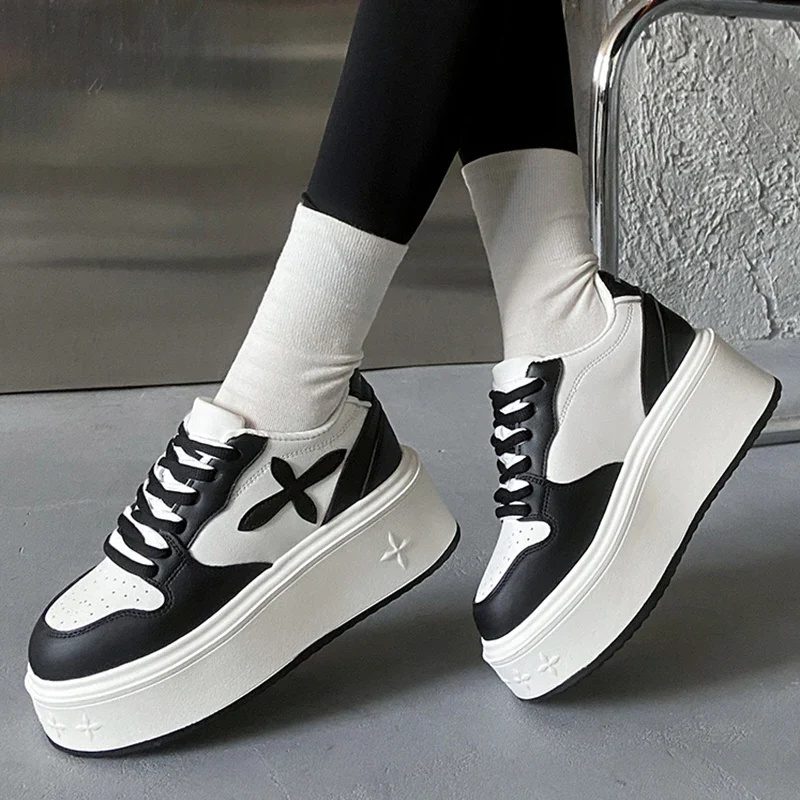 Elevate Elegance Platform Sneakers - Image 5