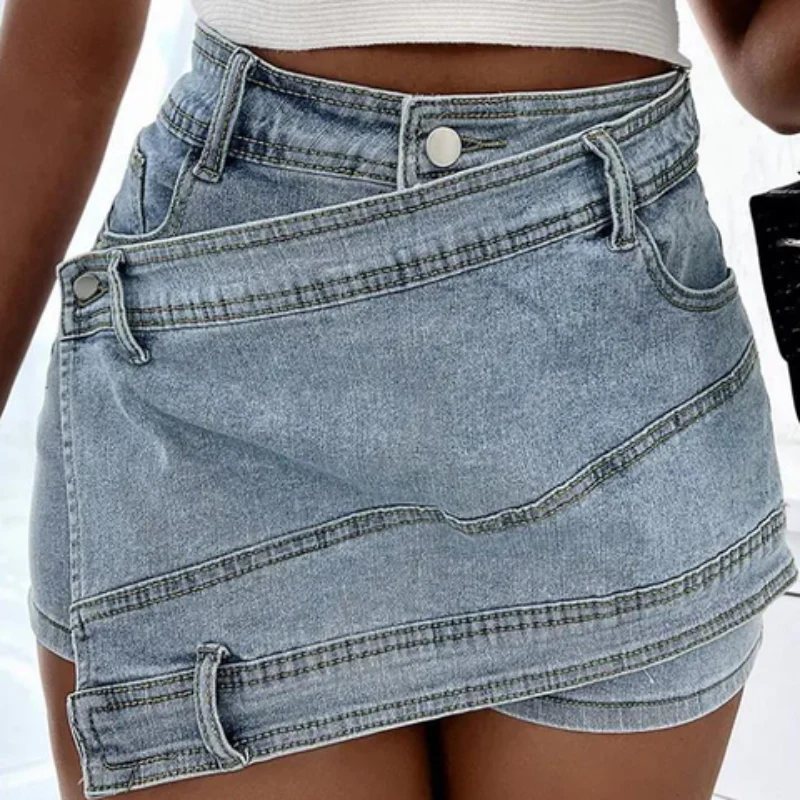 Elise Denim Sexy Shorts - Image 5