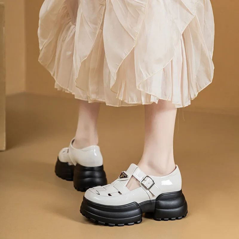 Elizabeth Chunky Summer Sandals - Image 5