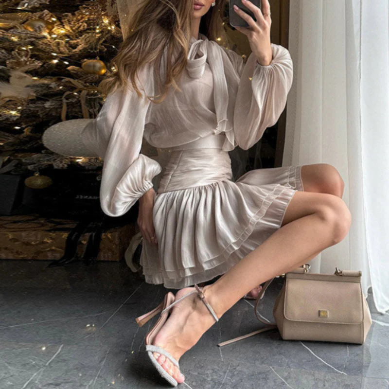 Elysian Veil Mini Skirt Set - Image 7