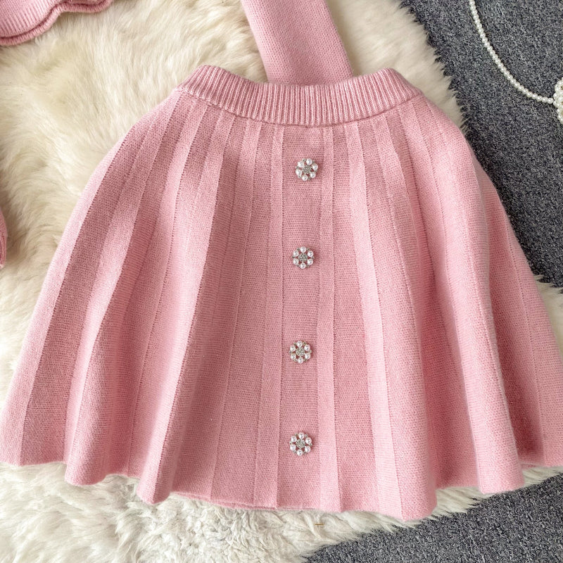 Ethereal Knit Skirt Set - Image 6