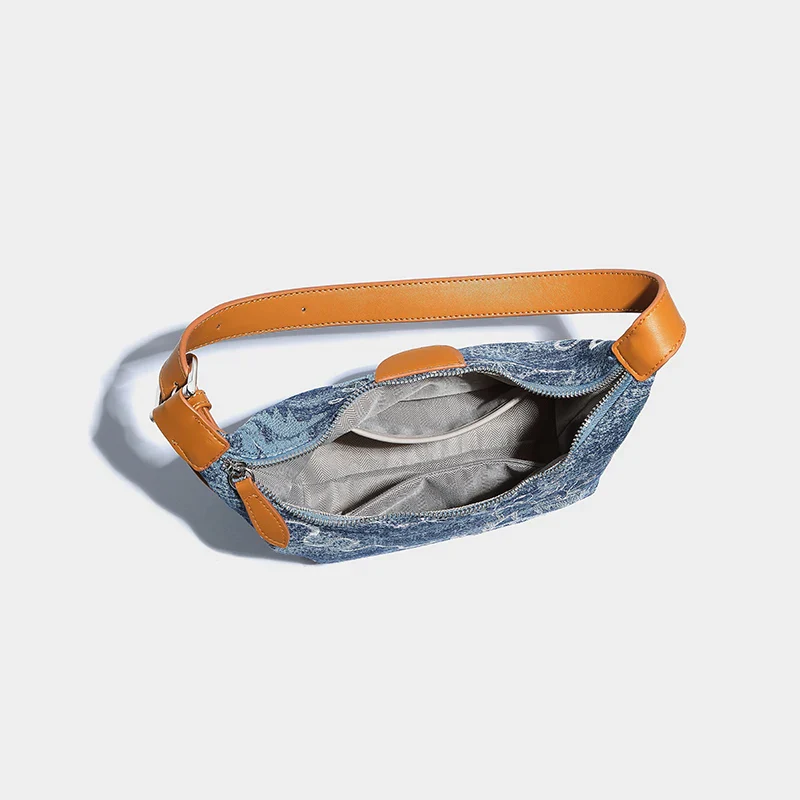 Exquisite Denim Shoulder Bag - Image 6