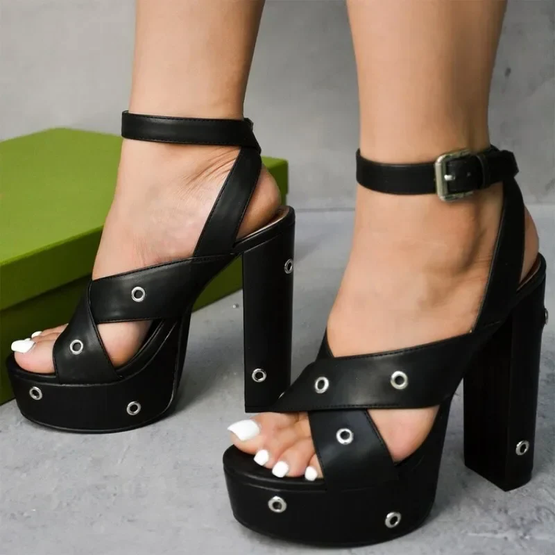 Fascination Buckle Heels - Image 4