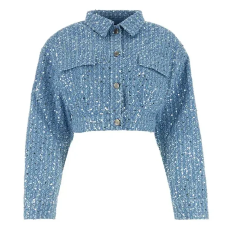 Felly Sequined Denim Set - Image 2