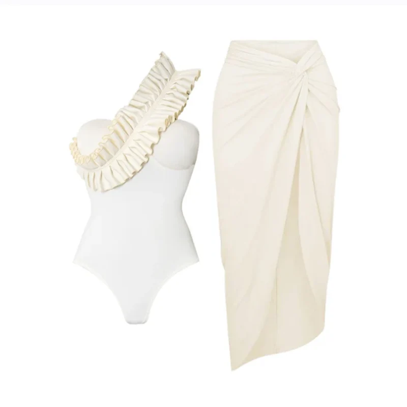 Flirty Ruffle Bombshell Swimsuit - Image 8