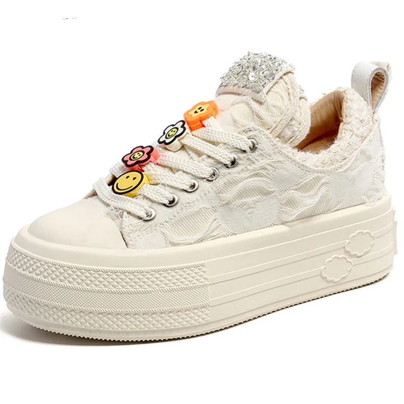 Flora High Platform Sneakers - Image 2
